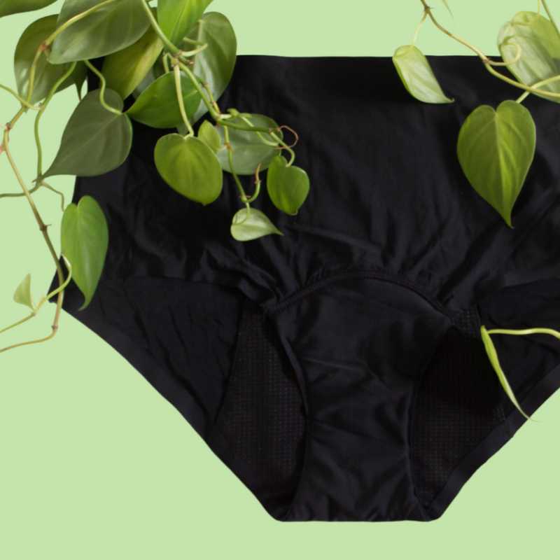 Black period undies