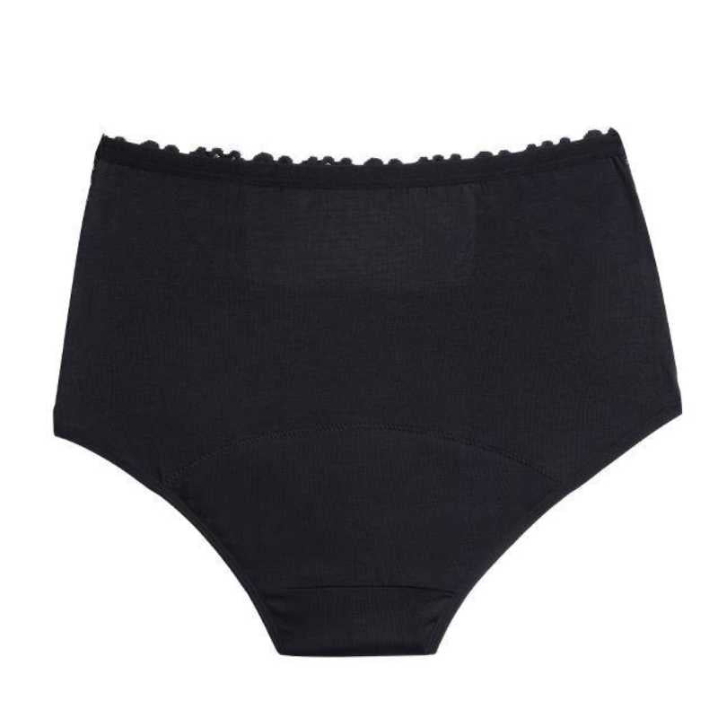 black laced underwear