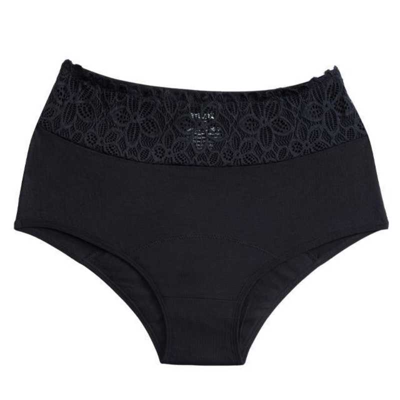 black laced underwear